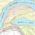 United States Geological Survey Turnbull Island, LA-MS (1996, 24000-Scale) digital map