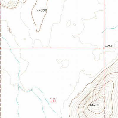 United States Geological Survey Turnbull Peak, OR (1974, 24000-Scale) digital map