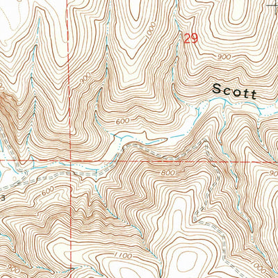 United States Geological Survey Turner Butte, OR (1964, 24000-Scale) digital map