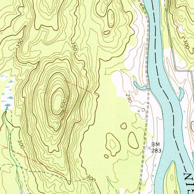 United States Geological Survey Turner Center, ME (1967, 24000-Scale) digital map