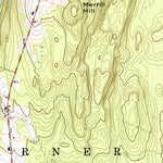 United States Geological Survey Turner Center, ME (1967, 24000-Scale) digital map