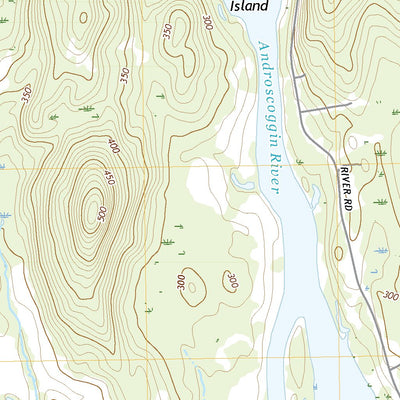 United States Geological Survey Turner Center, ME (2021, 24000-Scale) digital map