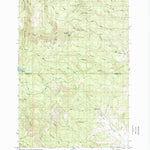 United States Geological Survey Turner Creek, OR (1979, 24000-Scale) digital map