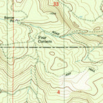 United States Geological Survey Turner Creek, OR (1979, 24000-Scale) digital map