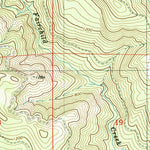 United States Geological Survey Turner Creek, OR (1979, 24000-Scale) digital map