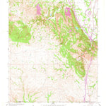 United States Geological Survey Turner Falls, OK (1964, 24000-Scale) digital map