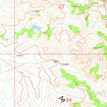 United States Geological Survey Turner Falls, OK (1964, 24000-Scale) digital map