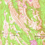 United States Geological Survey Turner Falls, OK (1964, 24000-Scale) digital map