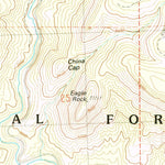 United States Geological Survey Turner Mountain, OR (1990, 24000-Scale) digital map