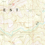 United States Geological Survey Turner Mountain, OR (1990, 24000-Scale) digital map