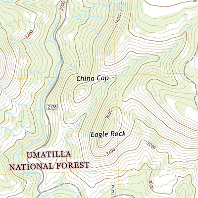 United States Geological Survey Turner Mountain, OR (2020, 24000-Scale) digital map