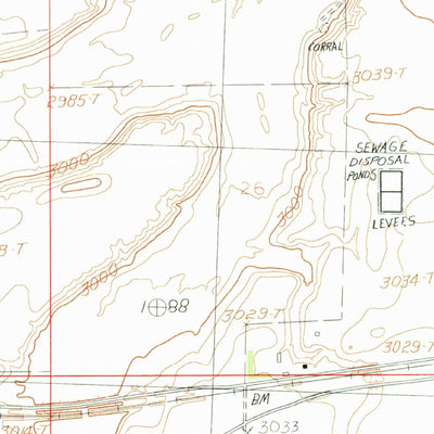 United States Geological Survey Turner, MT (1984, 24000-Scale) digital map