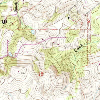 United States Geological Survey Turner, OR (1969, 24000-Scale) digital map