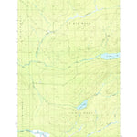 United States Geological Survey Turner Pond, ME (1989, 24000-Scale) digital map