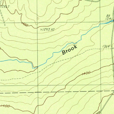 United States Geological Survey Turner Pond, ME (1989, 24000-Scale) digital map