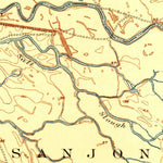 United States Geological Survey Turner Ranch, CA (1918, 31680-Scale) digital map