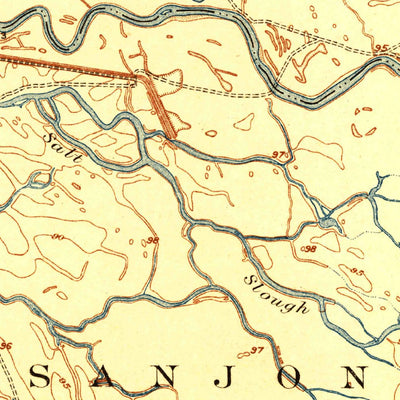 United States Geological Survey Turner Ranch, CA (1918, 31680-Scale) digital map