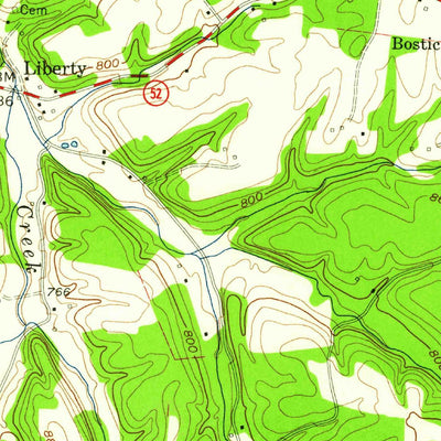 United States Geological Survey Turners Station, TN (1958, 24000-Scale) digital map