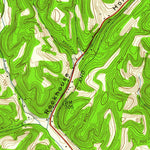 United States Geological Survey Turners Station, TN (1958, 24000-Scale) digital map