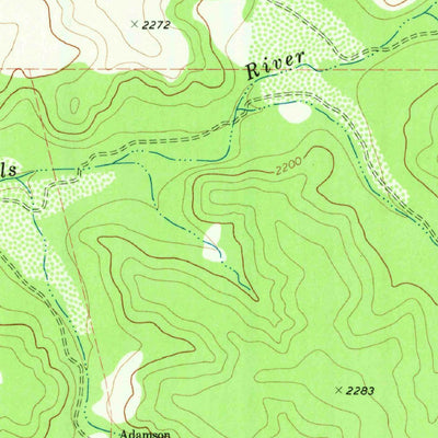 United States Geological Survey Turney Draw NE, TX (1971, 24000-Scale) digital map