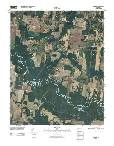 United States Geological Survey Turnpike, TN (2010, 24000-Scale) digital map