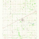United States Geological Survey Turon, KS (1971, 24000-Scale) digital map