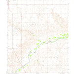 United States Geological Survey Turpin East, OK (1973, 24000-Scale) digital map