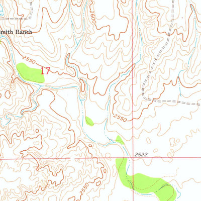 United States Geological Survey Turpin East, OK (1973, 24000-Scale) digital map