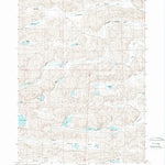 United States Geological Survey Turpin Lake East, NE (1989, 24000-Scale) digital map