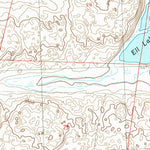United States Geological Survey Turpin Lake East, NE (1989, 24000-Scale) digital map