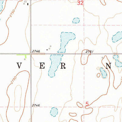 United States Geological Survey Turpin NE, OK-KS (1973, 24000-Scale) digital map