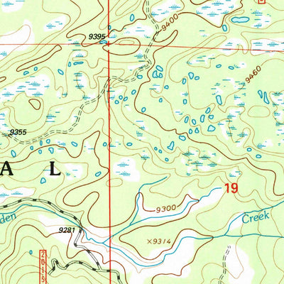 United States Geological Survey Turpin Reservoir, WY (1992, 24000-Scale) digital map