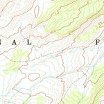 United States Geological Survey Turquoise Lake, WY (1965, 24000-Scale) digital map