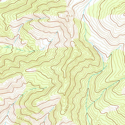 United States Geological Survey Turquoise Lake, WY (1965, 24000-Scale) digital map
