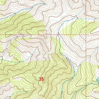 United States Geological Survey Turquoise Lake, WY (1996, 24000-Scale) digital map
