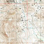 United States Geological Survey Turquoise Mountain, AZ (1985, 24000-Scale) digital map