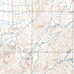 United States Geological Survey Turquoise Mountain, CA (1983, 24000-Scale) digital map