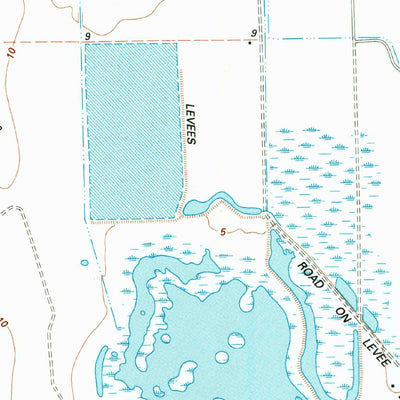 United States Geological Survey Turtle Bay, TX (1995, 24000-Scale) digital map