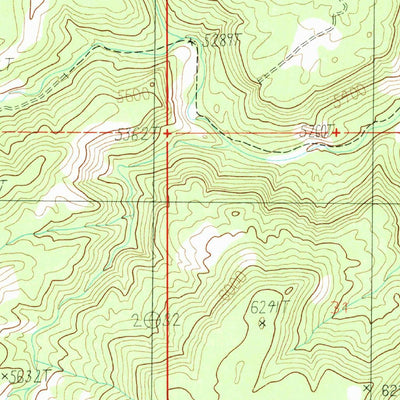 United States Geological Survey Turtle Canyon, UT (1985, 24000-Scale) digital map
