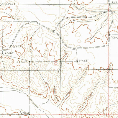 United States Geological Survey Turtle Creek, MT (1983, 24000-Scale) digital map