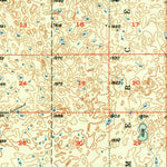 United States Geological Survey Turtle Creek, ND (1949, 62500-Scale) digital map