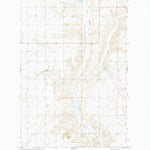 United States Geological Survey Turtle Creek NW, ND (1961, 24000-Scale) digital map