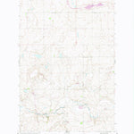 United States Geological Survey Turtle Creek SE, ND (1980, 24000-Scale) digital map