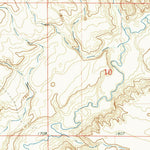 United States Geological Survey Turtle Creek SW, ND (1961, 24000-Scale) digital map