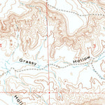 United States Geological Survey Turtle Hill, WY (1965, 24000-Scale) digital map