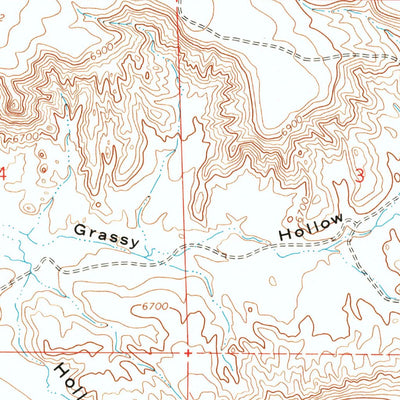 United States Geological Survey Turtle Hill, WY (1965, 24000-Scale) digital map