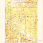 United States Geological Survey Turtle Lake, MI (1951, 24000-Scale) digital map