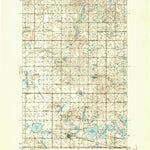 United States Geological Survey Turtle Lake, ND (1947, 62500-Scale) digital map