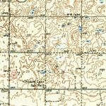 United States Geological Survey Turtle Lake, ND (1947, 62500-Scale) digital map