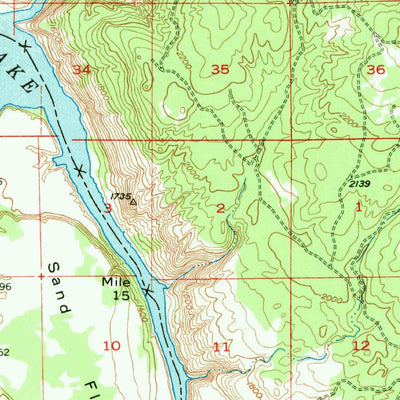 United States Geological Survey Turtle Lake, WA (1948, 62500-Scale) digital map